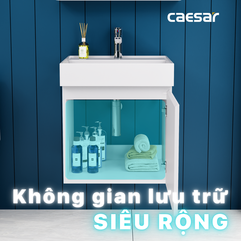 Bộ Lavabo tủ Caesar LF5380 + EH05380AV