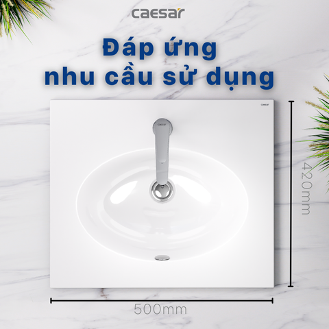 Chậu Rửa Lavabo Dương Bàn CAESAR L5022