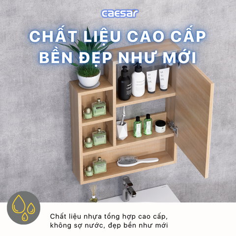 Tủ gương Caesar EM0160W7V