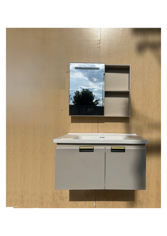 Bộ Tủ Lavabo Nhôm Tổ Ong TNN4802 (8 Tấc)
