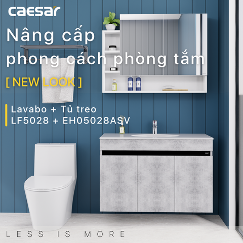 Bộ Lavabo tủ Caesar LF5028 + EH05028ASV