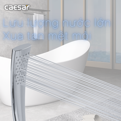 Vòi sen gắn bồn tắm Caesar AS689C nóng lạnh
