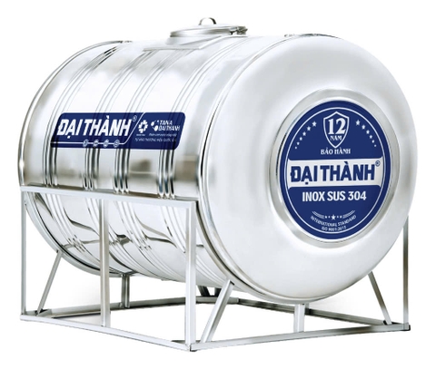 Bồn nước inox Đại Thành SUS304 – 3000L ngang