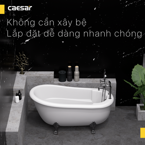 Bồn tắm lập thể Caesar KT1150 dài 1m5