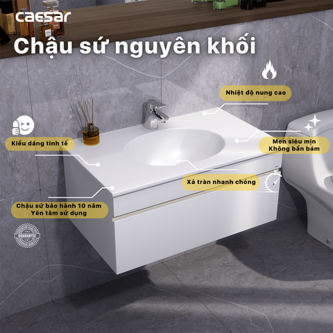 Bộ Lavabo tủ Caesar LF5026 + EH05026DDV