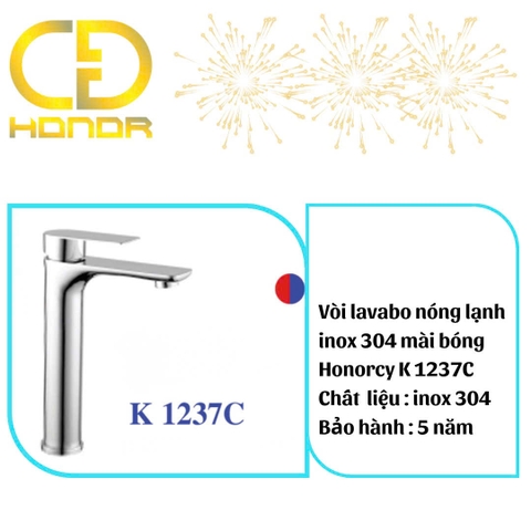 Vòi Lavabo Nóng Lạnh Honorcy K 1237C