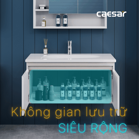 Bộ Lavabo tủ Caesar LF5368 + EH05368AD