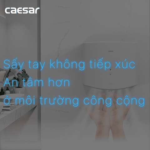 Máy sấy tay Caesar A801 cảm ứng tự động