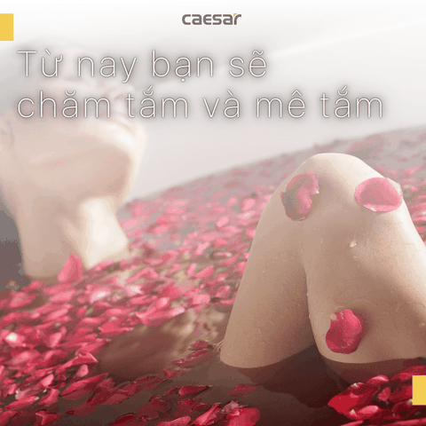 Bồn tắm dài Caesar AT0670L(R) dài 1m7 loại chân yếm