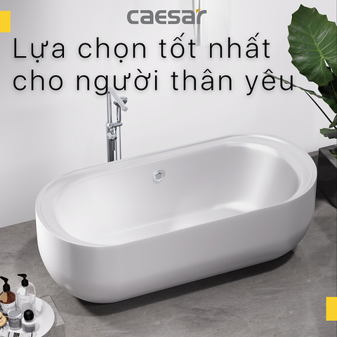 Bồn tắm lập thể Caesar AT0770 dài 1m75
