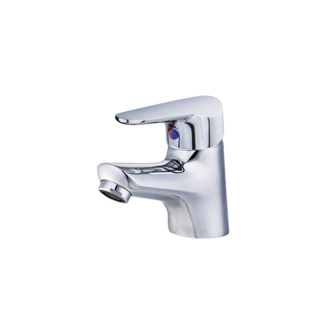 Vòi lavabo chậu rửa mặt Caesar B120CU nóng lạnh xả nhấn