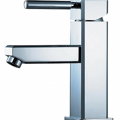 Vòi lavabo chậu rửa mặt Caesar B460CU nóng lạnh kèm nút xả nhấn