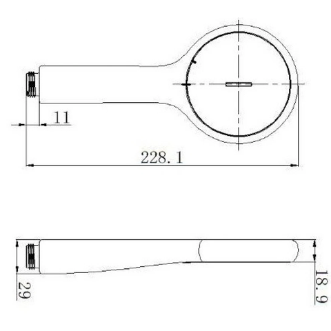 Tay Sen American Standard FFASS505-GR Genie Xám