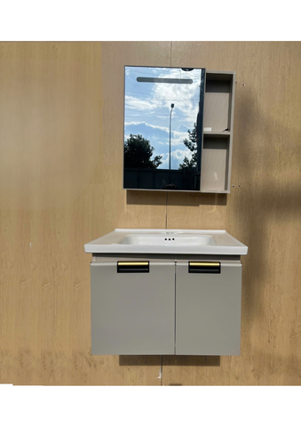 Bộ Tủ Lavabo Nhôm Tổ Ong TNN4602 (6 Tấc)