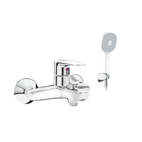 Vòi sen tắm nóng lạnh INAX BFV-1113S-7C tay sen tăng áp nhựa (BFV1113S-7C)