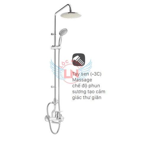 Sen cây tắm đứng nóng lạnh INAX BFV-1115S-3C-2 (BFV1115S-3C-2)