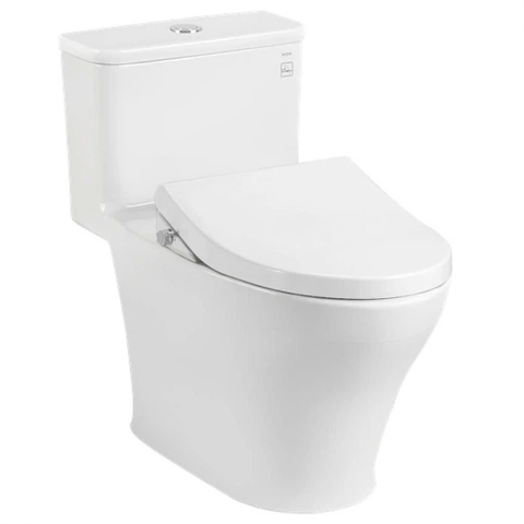 Bồn cầu 1 khối TOTO MS857DE4 Nắp Cơ Ecowasher TCW1211A