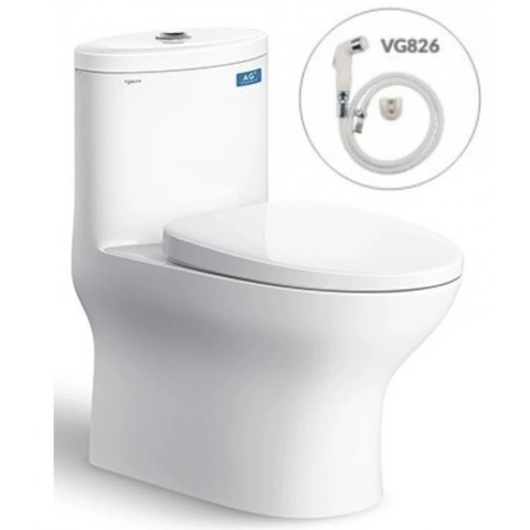 Bồn cầu 1 khối Viglacera V37M