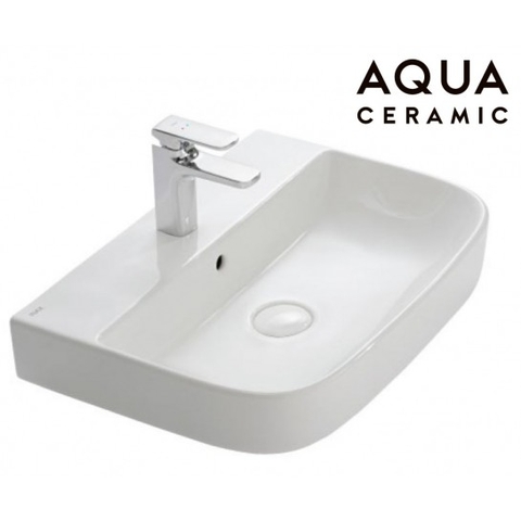 Lavabo chậu rửa mặt INAX AL-632VGC đặt bàn 3 lỗ (AL632V)