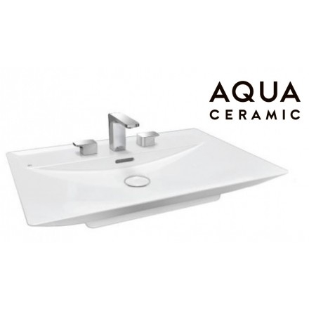 Lavabo chậu rửa mặt INAX CERAFINE AL-S630VGC đặt bàn 3 lỗ