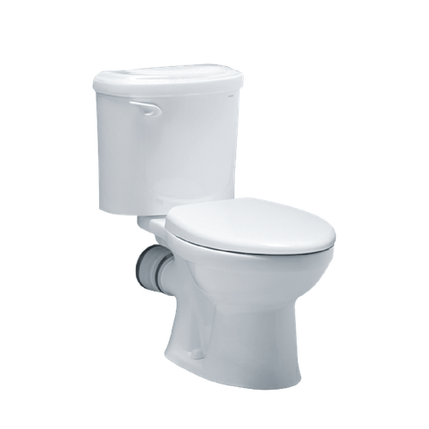 Bồn cầu 2 khối Caesar CPT1332 thoát ngang