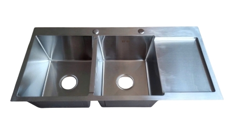 Chậu rửa đúc 2 Hộc 1 Cánh Honorcy 12050 (304)