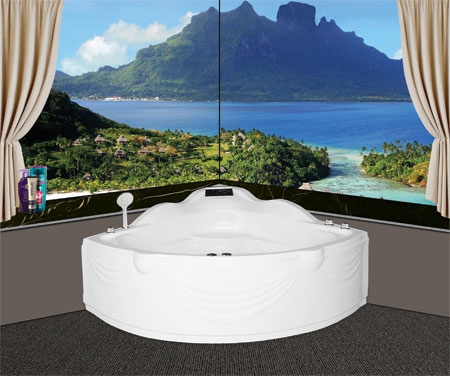 Bồn tắm góc Euroca EU2-1300 dài 1m3