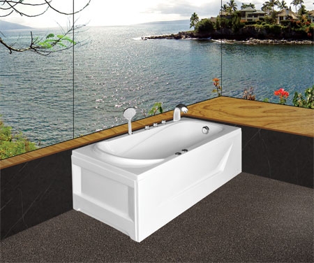 Bồn tắm dài Euroca EU2-1780 dài 1m7