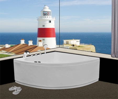 Bồn tắm góc Euroca EU5-1400 dài 1m4