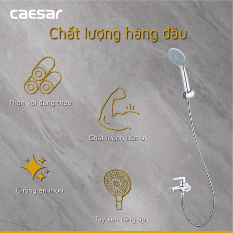 Vòi sen tắm nước lạnh Caesar S063C