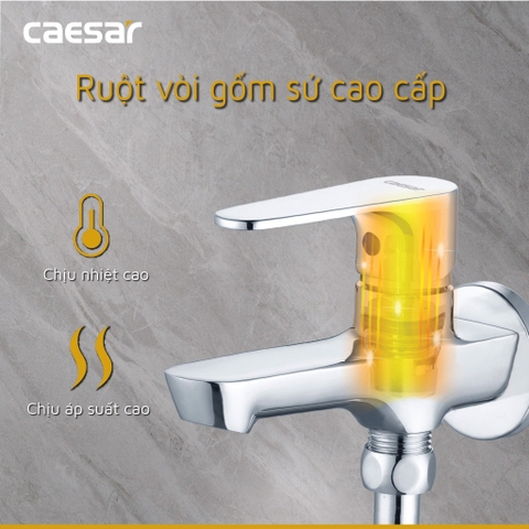Vòi sen tắm nước lạnh Caesar S063C