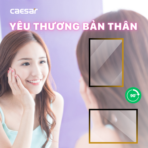 Bộ gương kệ Caesar M951