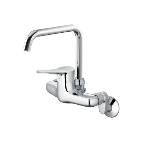 Vòi chậu rửa chén Caesar K527C nóng lạnh gắn tường