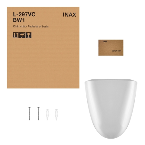 Chân lavabo chậu rửa mặt INAX L-297VC (L297VC)