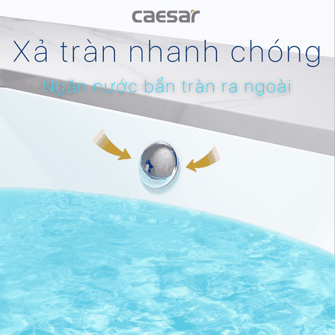 Lavabo chậu rửa mặt Caesar L5125 âm bàn