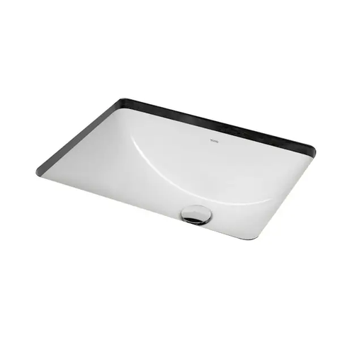 Lavabo chậu rửa mặt TOTO LW1535V#XW âm bàn men sứ chống bám bẩn