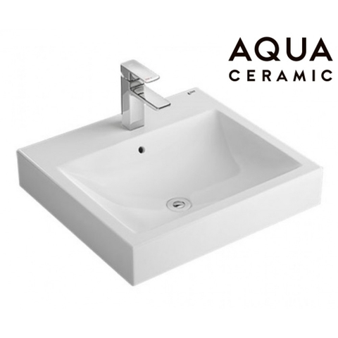 Lavabo chậu rửa mặt INAX AL-536VGC đặt bàn 3 lỗ (AL536V)
