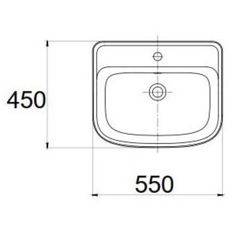Lavabo American Standard VF-0262 Treo Tường