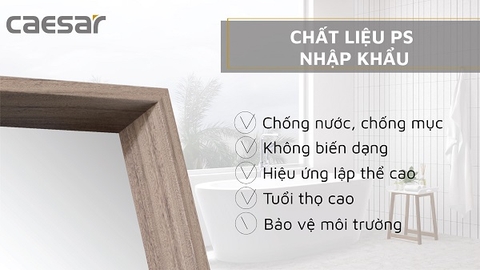 Tủ gương Caesar EM0145W
