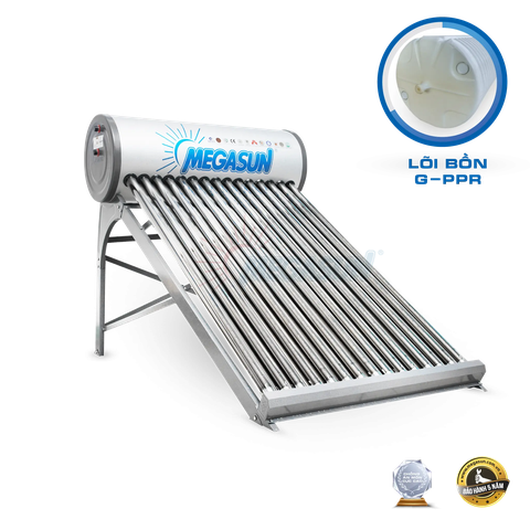 Máy nước nóng năng lượng mặt trời Megasun 160 lít G-PPR