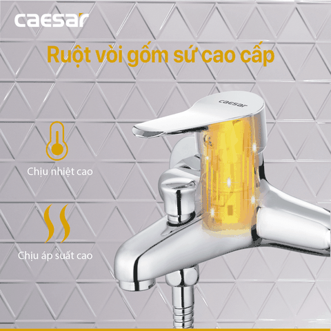 Vòi sen tắm nóng lạnh Caesar S333C