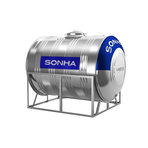 Bồn nước Inox 500 lít ngang Sơn Hà I304 (500l)