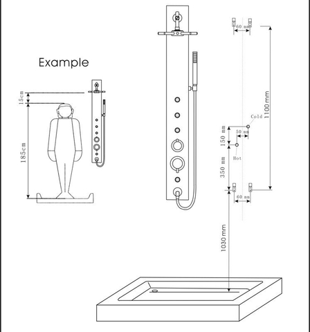 Sen thuyền Caesar SP137 nóng lạnh