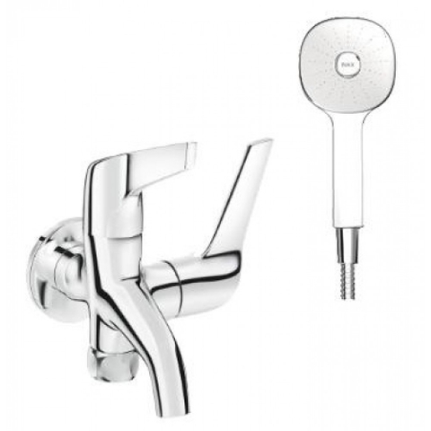 Vòi sen tắm nước lạnh INAX BFV-17-7C tay sen tăng áp nhựa (BFV17-7C)