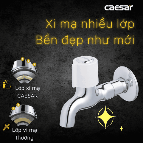 Vòi gắn tường Caesar W037C