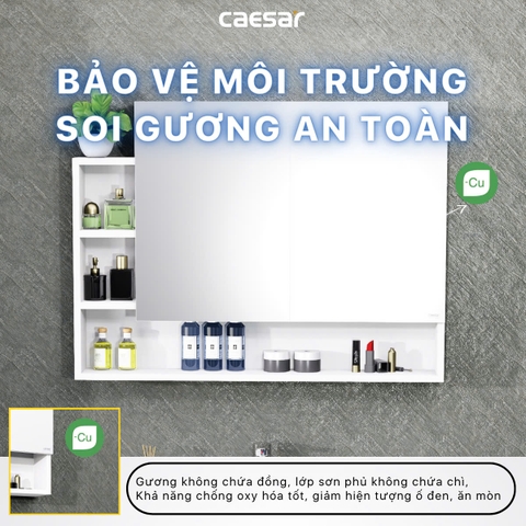 Tủ gương Caesar EM01100V
