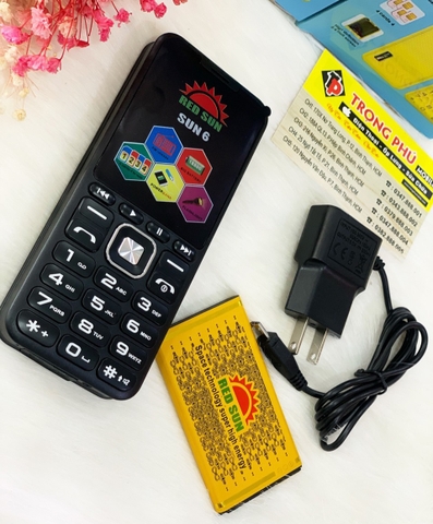 Redsun 6 Giá  Pin cực trâu 18800mah