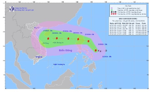 Bão số 6 sắp vào biển Đông: Vì sao mang tên Việt Nam bão Trà Mi?