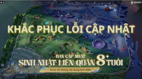 Hướng dẫn sửa các lỗi cập nhật Liên Quân Mobile để tiếp tục leo rank mùa mới S4 2024