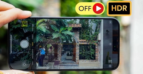 Hướng dẫn cách tắt chế độ quay video HDR trên iPhone để bạn quay video mượt mà hơn